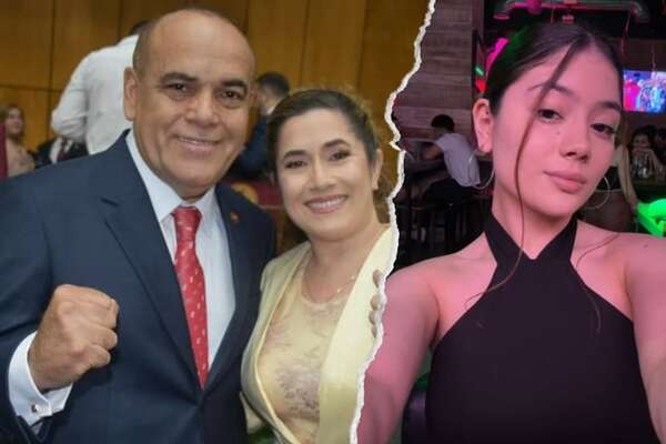 Molesto, “Bachi” intentó justificar los aumentazos a su sobrina de 19 años y cortó la conferencia - Política - ABC Color