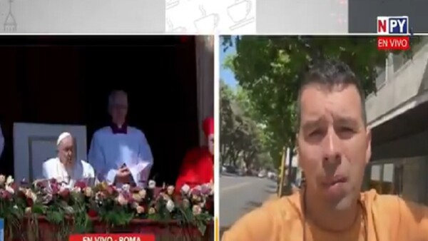 El paraguayo que recibió la última bendición del Papa Francisco