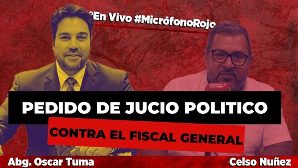 Oscar Tuma impulsa juicio político contra el fiscal general