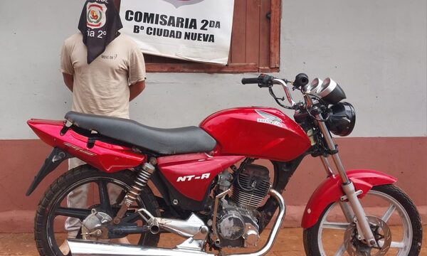 Recuperó su moto robada que era ofrecida en redes sociales