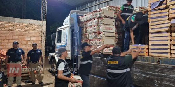 DNIT DECOMISÓ MERCADERÍAS POR G. 60.000 MILLONES EN EL PRIMER TRIMESTRE DEL AÑO