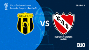 Guaraní vs. Independiente: Paso a paso