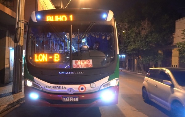 Más de 15.000 validaciones durante primeros dos meses de transporte nocturno - 1000 Noticias