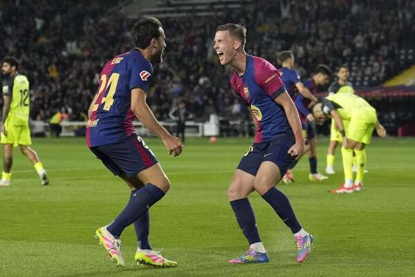 Barcelona gana por la mínima y se mantiene en el liderato - Fútbol Internacional - ABC Color