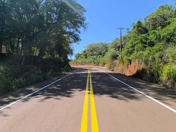 Asfaltado de camino vecinal en Independencia entró en su etapa final - 1000 Noticias