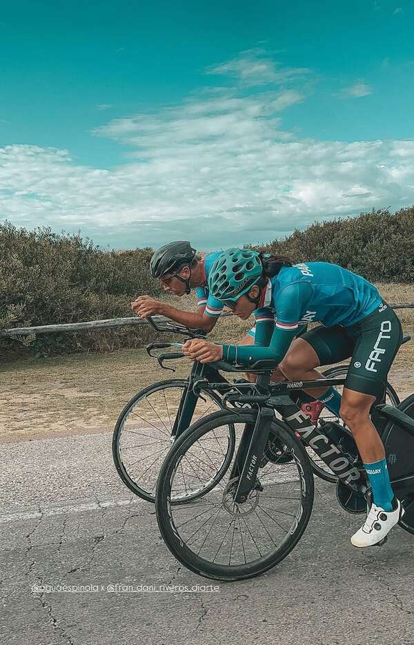 Paraguayos compiten en el Panamericano de Ciclismo en Punta del Este - Polideportivo - ABC Color