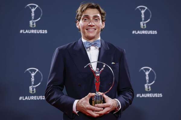 Duplantis, premio Laureus al mejor deportista del año - Polideportivo - ABC Color