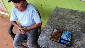 Adulto con antecedentes es detenido con varias dosis de crack listas para la venta en Pedro Juan Caballero