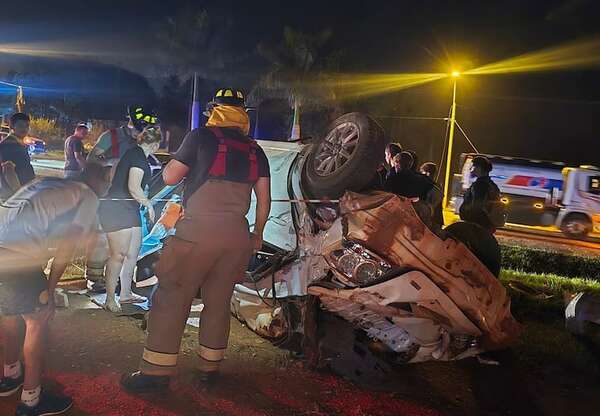 Santa Rita: triple choque deja tres muertos cerca del Túnel Verde - ABC en el Este - ABC Color