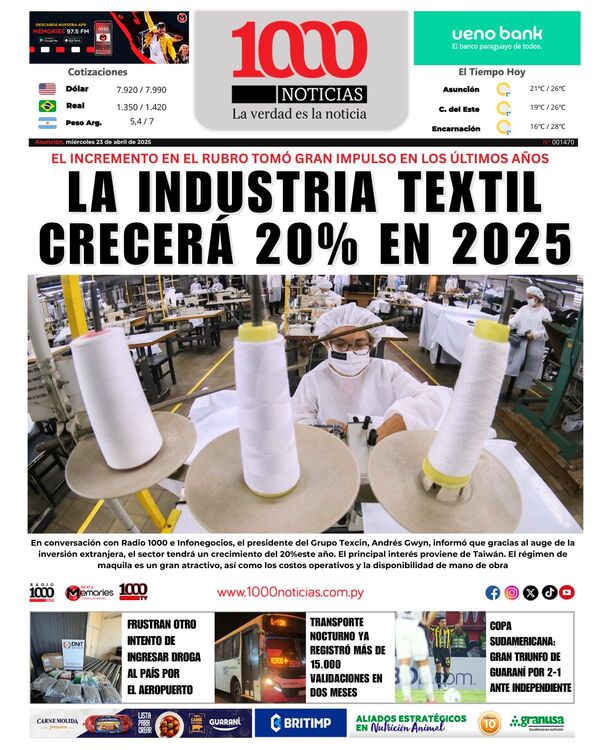 23 Abril 2025 - 1000 Noticias