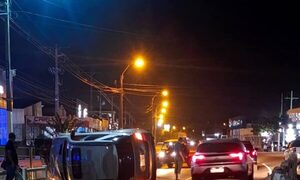 Docente sobrevivió de milagro a grave accidente en Guairá