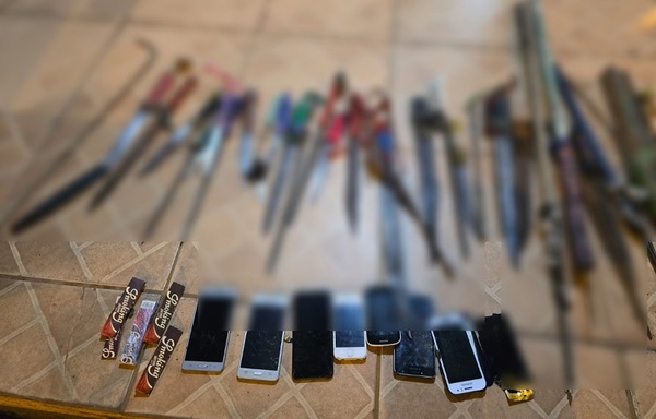 Requisan armas, drogas y celulares del penal de Ciudad del Este