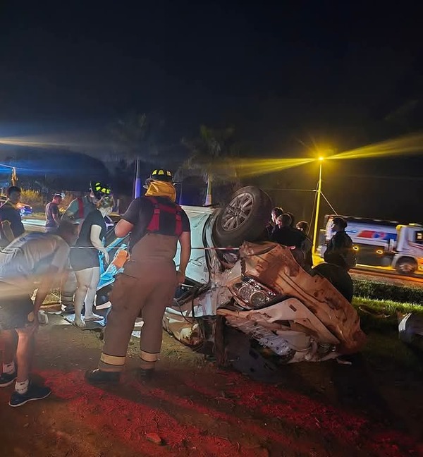 Grave accidente en Santa Rita deja tres fallecidos - Unicanal