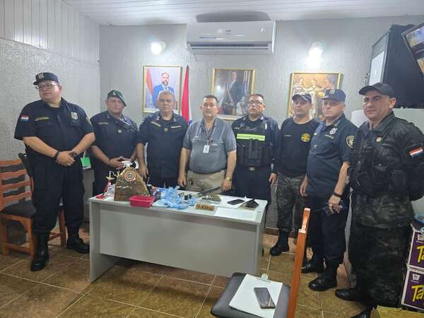 Requisa en el pabellón del PCC en Ciudad del Este: incautan pistola, drogas y bebidas - ABC en el Este - ABC Color