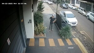 Denuncian hurto de bicicleta y piden colaboración para identificar al responsable