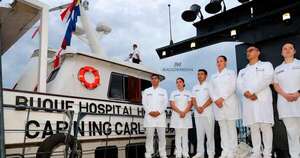 La Nación / Buque hospital parte a Bahía Negra para llevar asistencia médica
