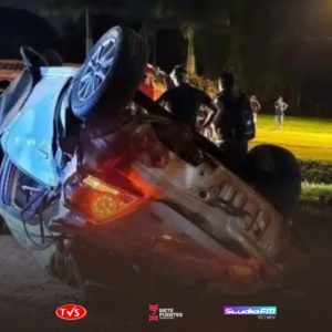 TRÁGICO TRIPLE CHOQUE EN SANTA RITA DEJA TRES MUERTOS POR CARRERA CLANDESTINA - TVS
