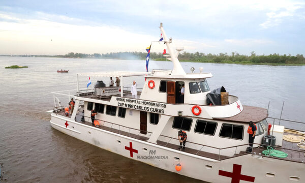 Buque hospital asistirá a comunidades aisladas por las lluvias en Bahía Negra