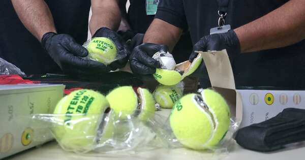 Diario HOY | Detectan cocaína oculta en pelotas de tenis que pretendía ser enviada a Australia