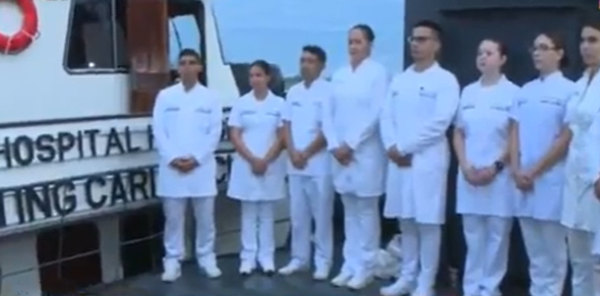 Buque hospital parte rumbo a Bahía Negra para nueva misión de asistencia - SNT