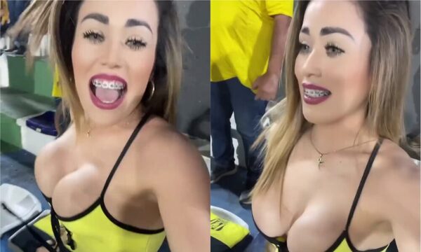 (VIDEO) ¡Cháke! Mañami el casi accidente que tuvo la maína de Guaraní en pleno festejo