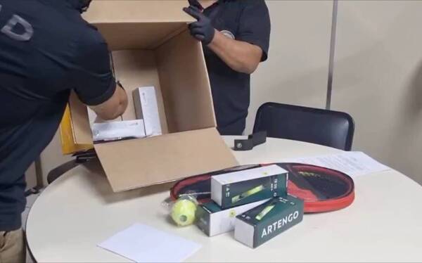 ¡A la pelota! Mirá donde metieron “el purete” unos narcos para enviar al país de los canguros