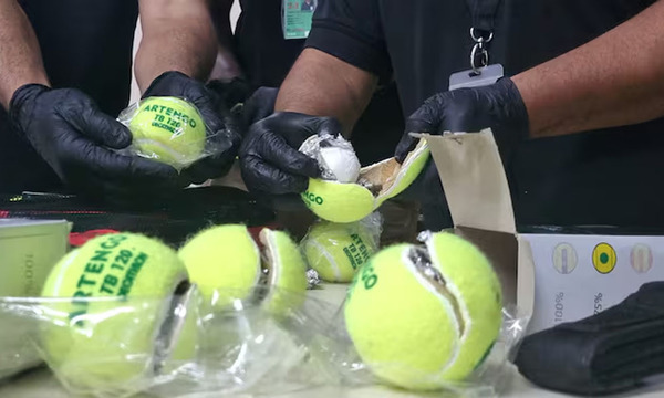 Narco-envío frustrado en el Silvio Pettirossi: detectan cocaína en pelotas de tenis - OviedoPress