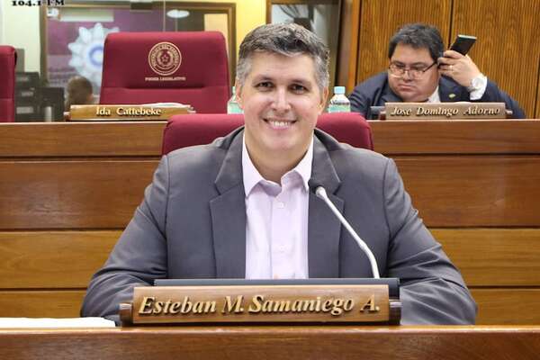 Urgen tratar pedido de desafuero del diputado Esteban Samaniego - Política - ABC Color