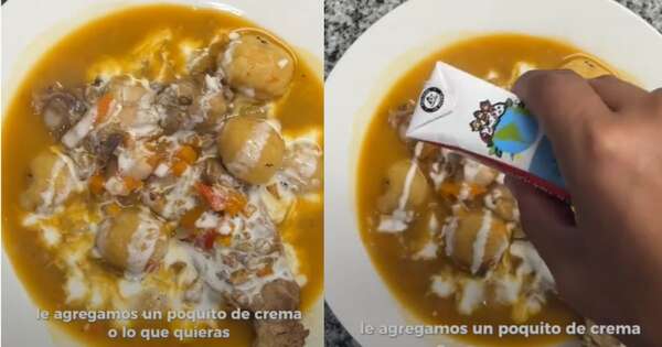 La Nación / ¿Tradición alterada? Vorivori con crema de leche, por tiktoker argentino