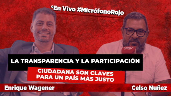 “La transparencia y la participación ciudadana son claves para un país más justo.”