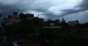 La Nación /  Anuncian lluvias y tormentas para cinco departamentos, incluyendo los del Chaco