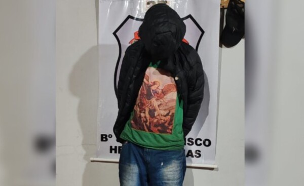 Aprehenden a ladrón domiciliario reconocido por su víctima 
