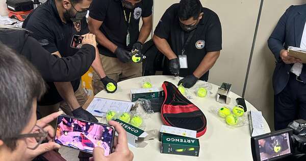 Diario HOY | Incautan cocaína oculta en pelotas de tenis con destino a Australia
