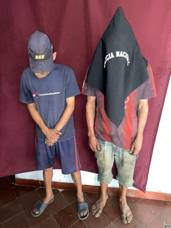 Video: robaban cables de Copaco y fueron detenidos - Policiales - ABC Color