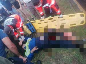 Militar pierde una pierna tras grave accidente en la Autopista Silvio Pettirossi - Policiales - ABC Color