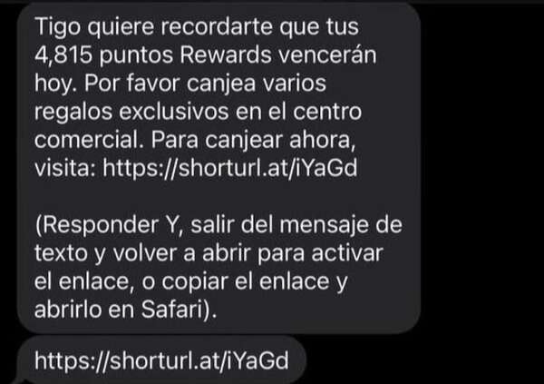 Tigo: Atención, no caigas en páginas falsas - Empresariales - ABC Color