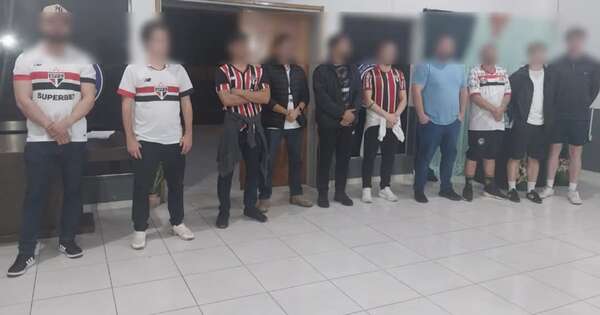 La Nación / Libertad vs. São Paulo: controles policiales arrojaron once detenidos