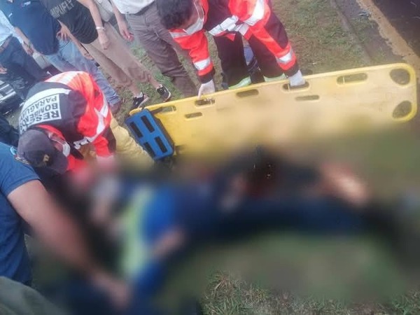 Militar pierde la pierna tras triple choque en Luque - 1000 Noticias