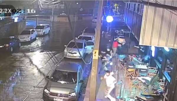 Video: balacera en pleno centro de San Lorenzo - Policiales - ABC Color