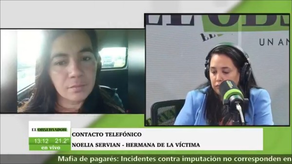 Juicio por feminicidio en Itapúa: “Vino llegando con su perimetral en la mano para atacar a mi hermana”