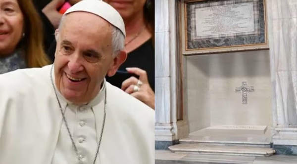 Así será la tumba donde depositarán los restos del papa Francisco