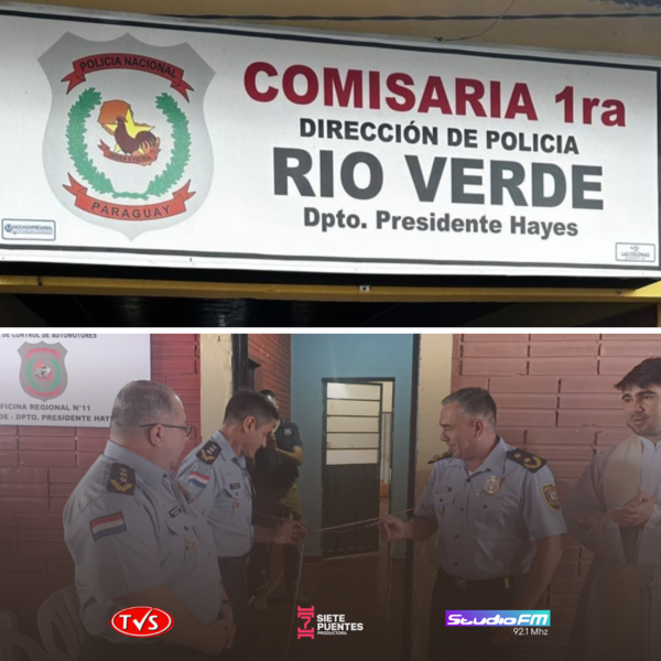 ¡HISTORICO EN EL CHACO! Departamento de Control de Automotores inaugura la Oficina Regional N° 11 en Río Verde, Presidente Hayes - TVS