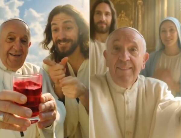 [VIDEO] La Inteligencia Artificial y el papa: el “recibimiento” de Jesús y el vaticinio del Vaticano