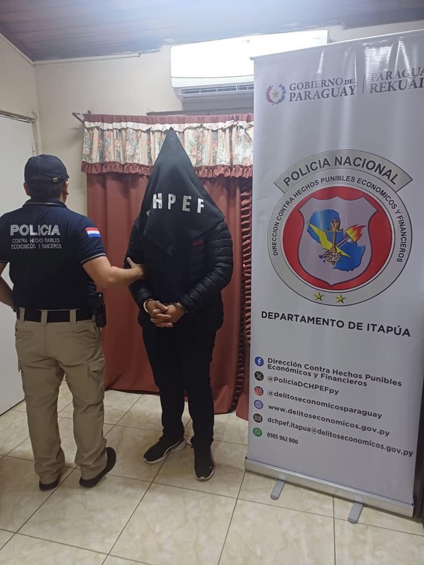 DETIENEN A CAJERO TRAS SUPUESTA ESTAFA MILLONARIA EN ENCARNACIÓN
