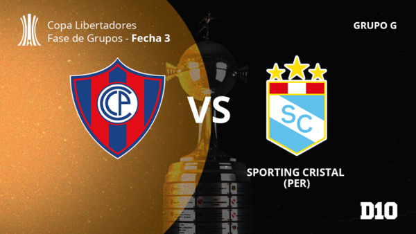 Cerro Porteño vs. Sporting Cristal: Paso a paso