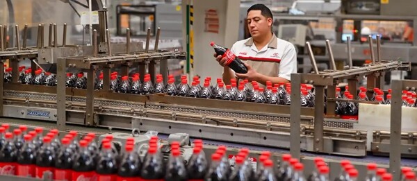Embotelladora de productos Coca-Cola creció 12,4% en el primer trimestre