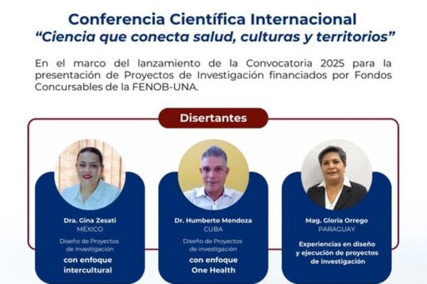 Diseño de proyectos de investigación será tema central de conferencia internacional
