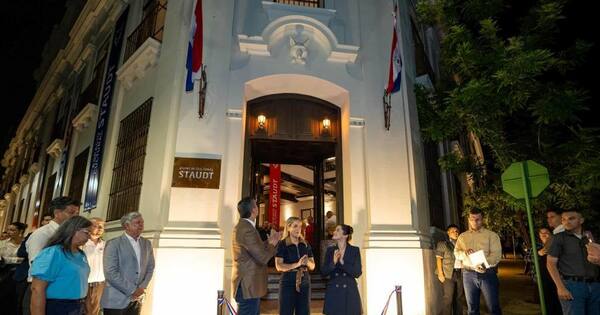 Habilitan nuevo espacio Cultural Staudt en el centro de Asunción