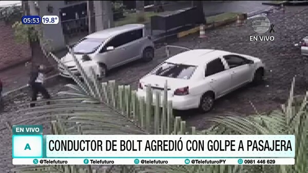 Conductor de Bolt agredió a pasajera y todo quedó grabado