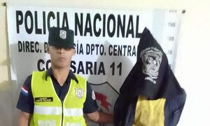 Con cable en la mano, detienen a un hombre con largo historial delictivo en Villa Elisa